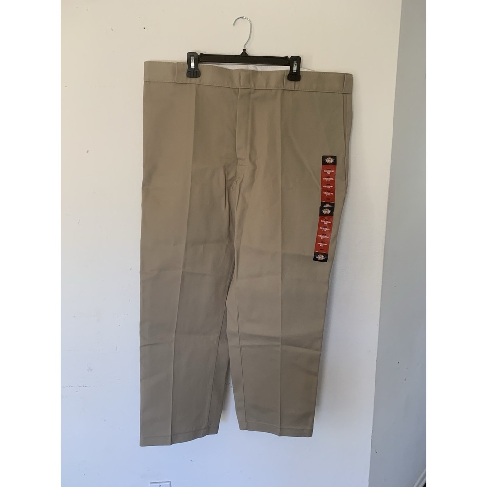 NWT Dickies Men's Original 874 Work Pants Beige 44 x 28